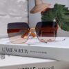 6931ae65ccd8ab3d7afa280f Hermes 2024 New Unisex Frameless Square Sunglasses with UV Protection, Stylish and Face-Framing for Driving and Beach Wear