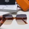 6931ae66ccd8ab3d7afa2811 Hermes 2024 New Unisex Frameless Square Sunglasses with UV Protection, Stylish and Face-Framing for Driving and Beach Wear