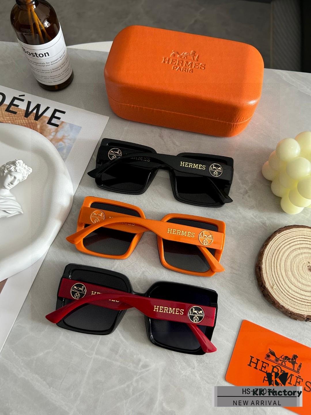 6931ae6dccd8ab3d7afa287e Hermes - New Model Sunglasses with Polarized Lenses, Lightweight TR90 Frame, UV Protection, Fashionable Travel Essential for Driving and Outdoor Use, 3 Colors Available