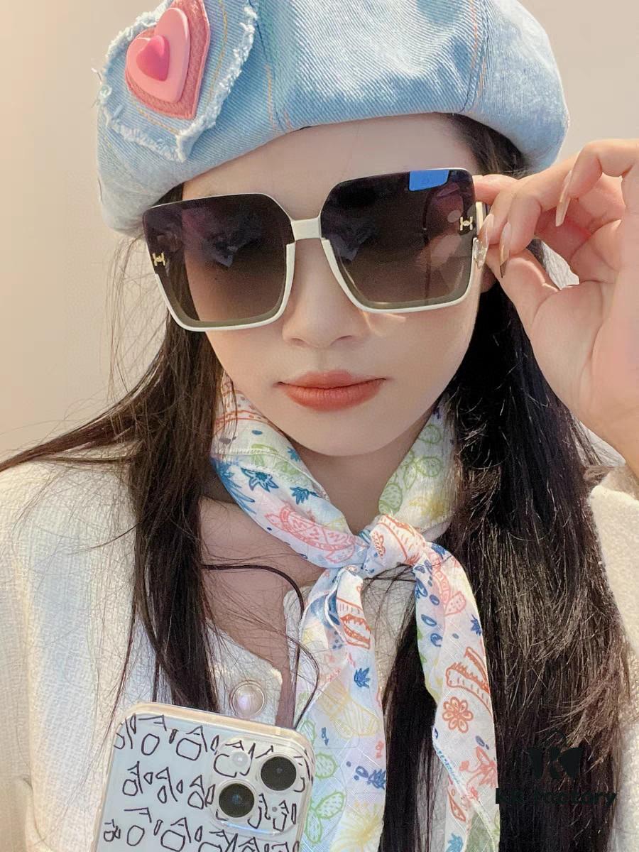 6931ae6fccd8ab3d7afa28a0 HERMES 2024 New Arrival Popular Fashion H Sunglasses for Women UV Protection Driver Shades Stylish White Sun Glasses
