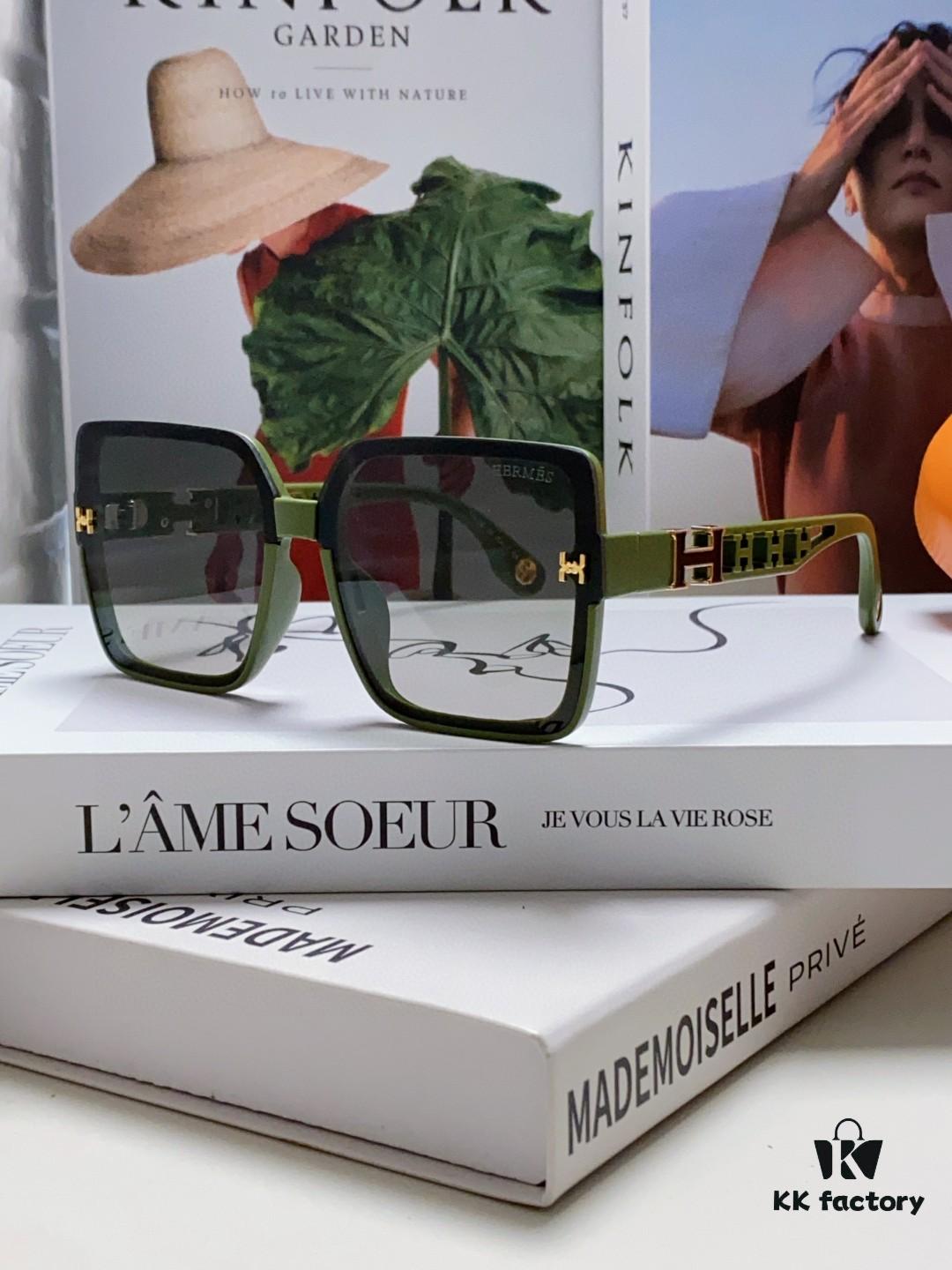 6931ae71ccd8ab3d7afa28b7 HERMES 2024 New Arrival Popular Fashion H Sunglasses for Women UV Protection Driver's Glasses Trendy White Driving Sunglasses Stylish HHH Eyewear