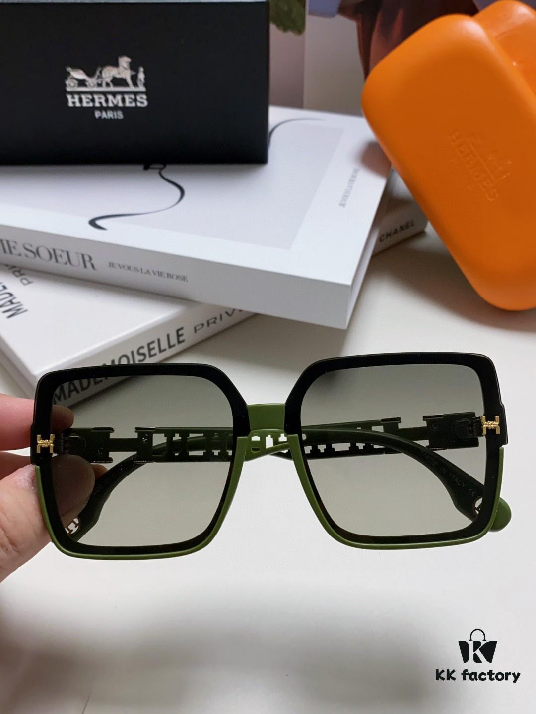 6931ae71ccd8ab3d7afa28ba HERMES 2024 New Arrival Popular Fashion H Sunglasses for Women UV Protection Driver's Glasses Trendy White Driving Sunglasses Stylish HHH Eyewear