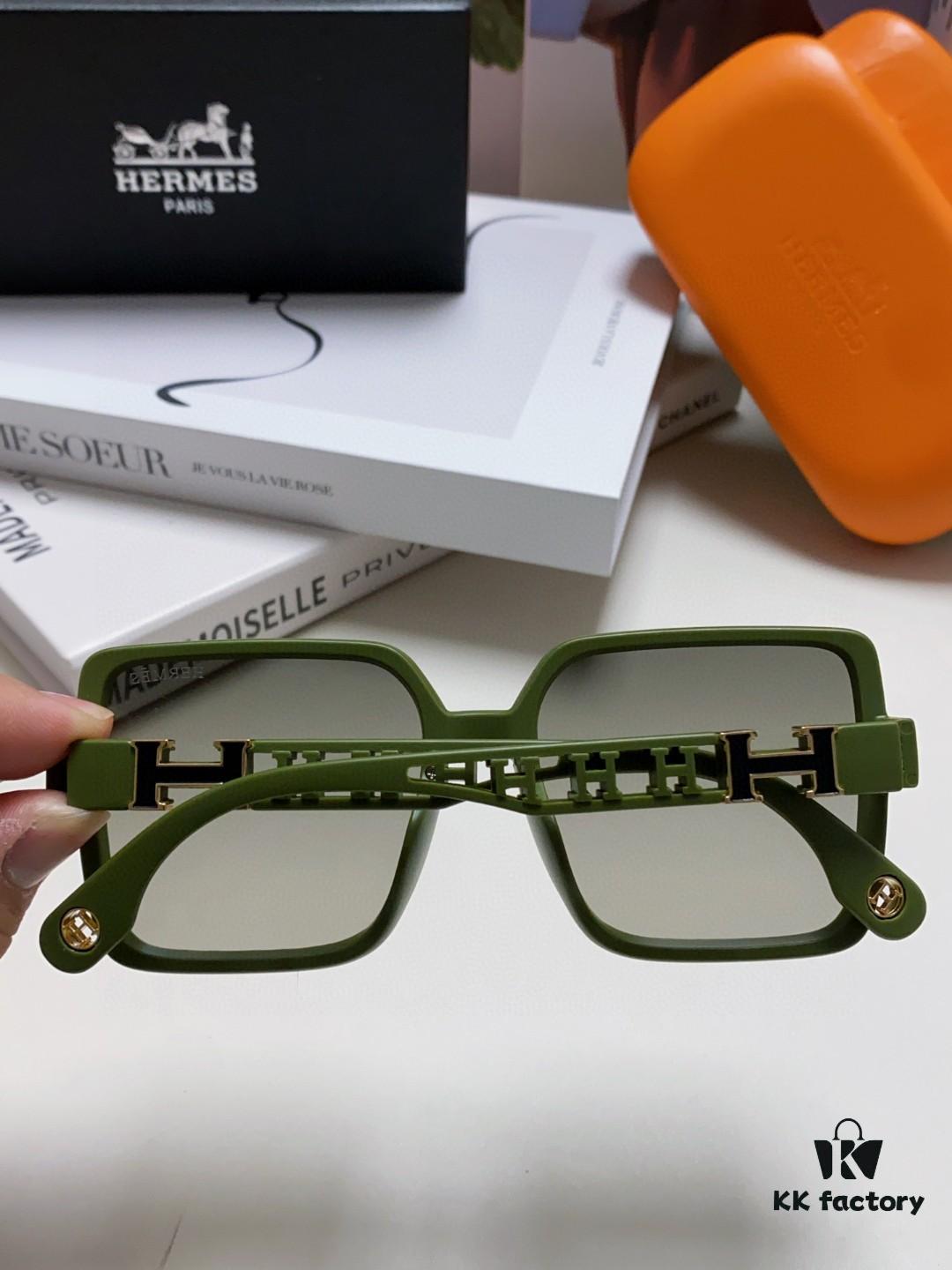 6931ae71ccd8ab3d7afa28bb HERMES 2024 New Arrival Popular Fashion H Sunglasses for Women UV Protection Driver's Glasses Trendy White Driving Sunglasses Stylish HHH Eyewear