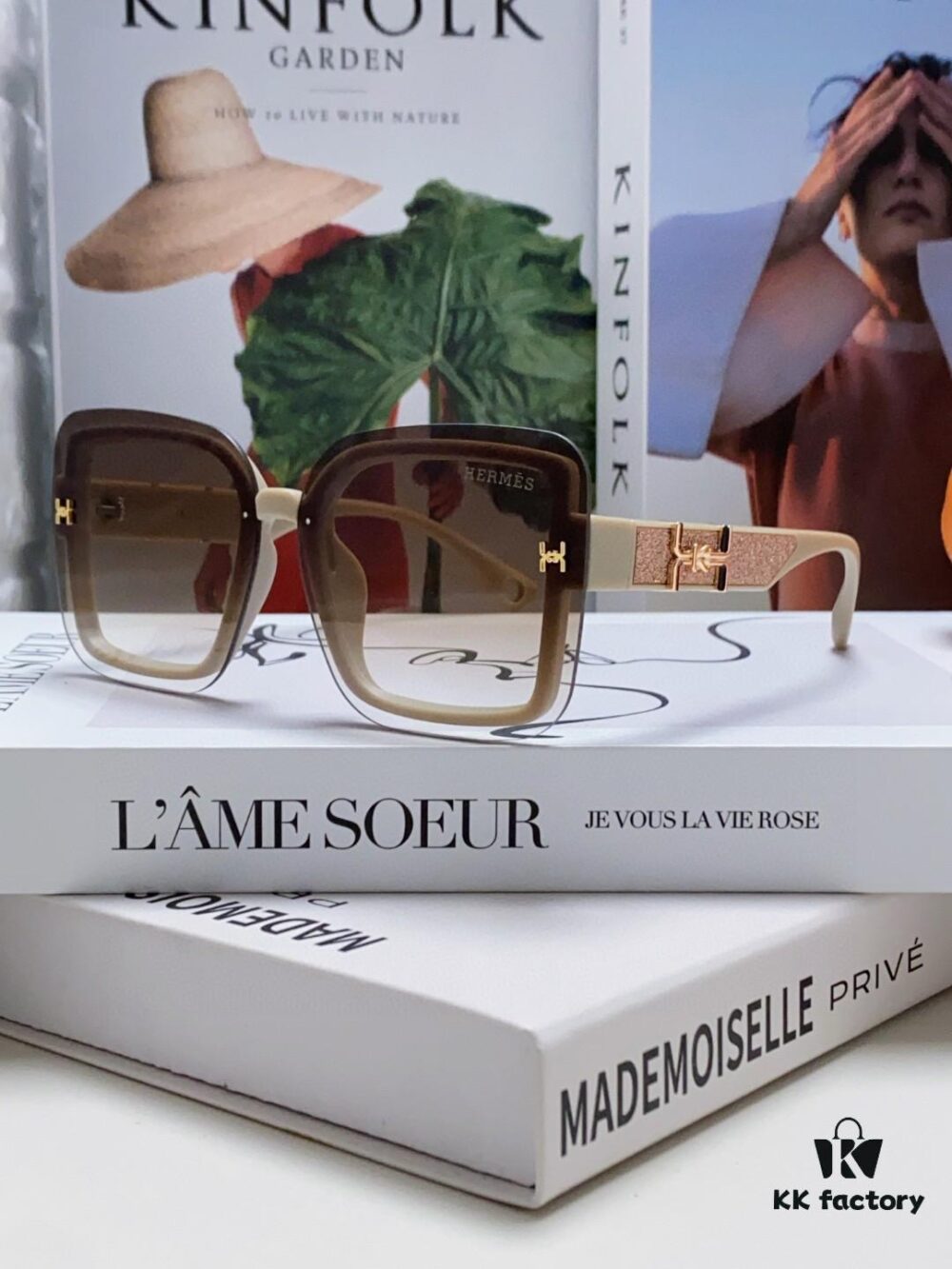 6931ae72ccd8ab3d7afa28cb HERMES Women's Sunglasses, UV-Protective Oversized Round Frame Sunglasses 2024 New Arrival, Vintage-Inspired Slimming Design for Large Faces, Trendy Influencer Eyewear