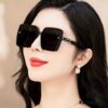 6931ae73ccd8ab3d7afa28df HERMES 2024 Spring New Arrival Original Release Famous Internet Influencer Ultra-Hot Blue Classic Luxury Fashion Square Sunglasses