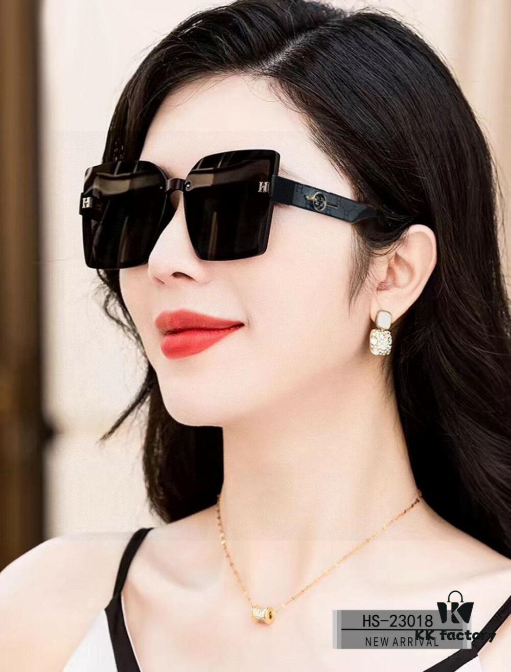 Hermes - HERMES, 2024 New Arrival Sunglasses with Polarized Lenses for UV Protection and Comfortable Wear, Fashionable Driving and Travel Accessory