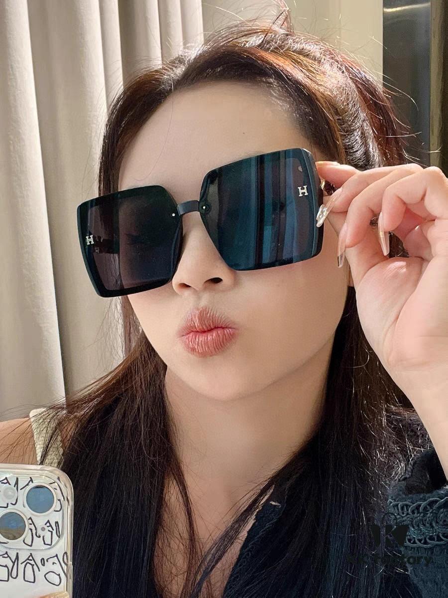 Hermes 2024 New Arrival Women's High-Quality HD Sunglasses