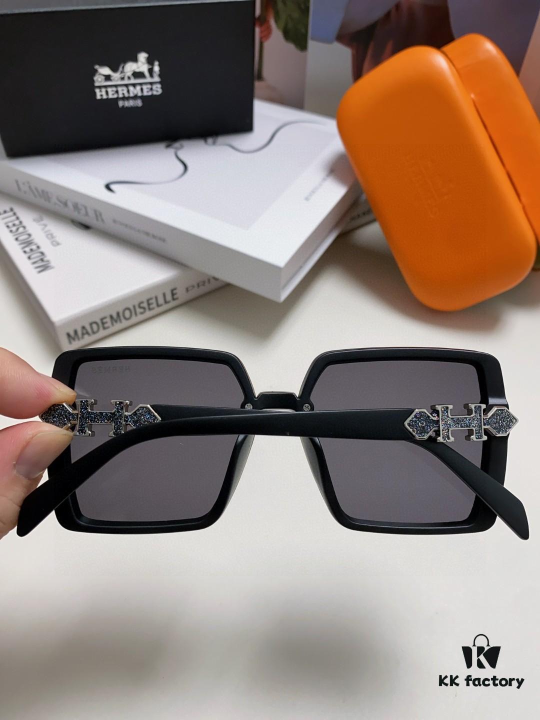 Hermes 2024 New Arrival Women's High-Quality HD Sunglasses