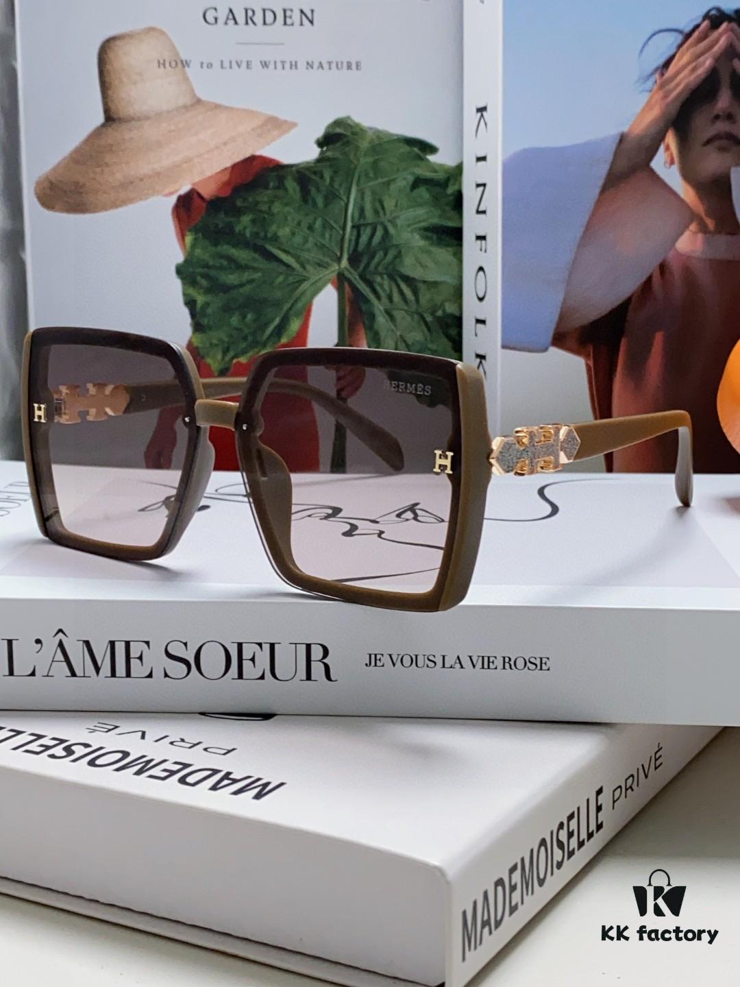 6931ae7dccd8ab3d7afa2979 Hermes 2024 New Arrival Women's High-Definition Sunglasses