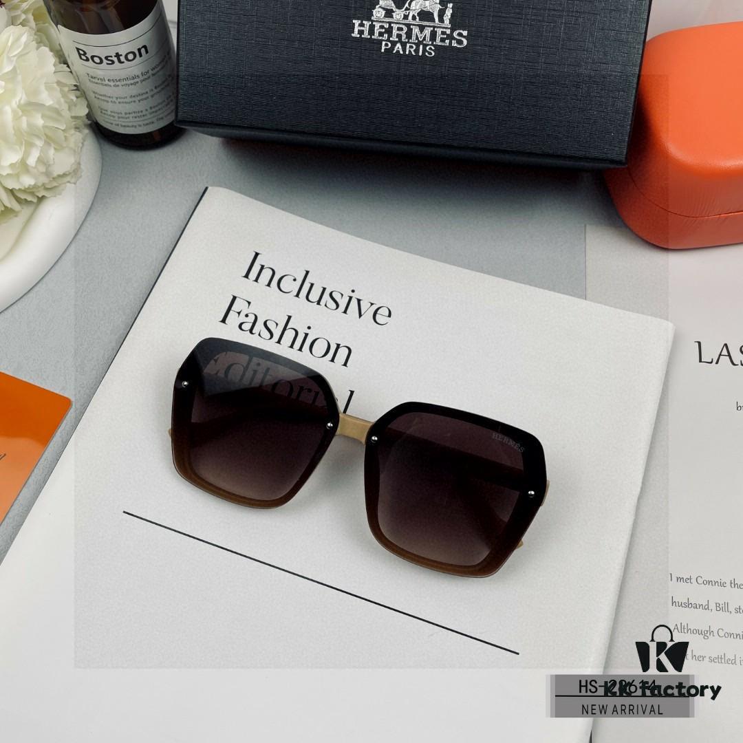 6931ae81ccd8ab3d7afa29a8 Hermes - HERMES | 2024 New Arrival Sunglasses with Polarized Lenses, Lightweight TR90 Frame, UV Protection, Fashionable Design for Travel and Daily Wear