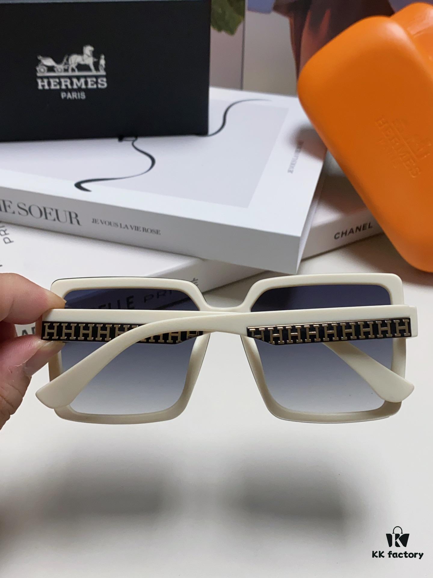 6931ae82ccd8ab3d7afa29b8 Hermes 2024 New Korean Style Square Women's Sunglasses, Retro Fashion Minimalist Unisex Polarized Sunglasses