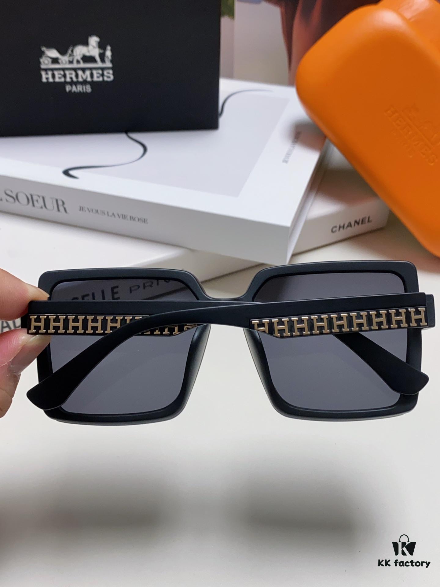 6931ae83ccd8ab3d7afa29c3 Hermes 2024 New Korean-Style Square Women's Sunglasses, Retro Fashion Minimalist Polarized Sunglasses, Unisex Eyewear