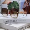 6931ae89ccd8ab3d7afa2a1a HERMES Hermès Women's Sunglasses UV Protection Oversized Round Frame Vintage Style Slimming Sunglasses 2024 New Arrival
