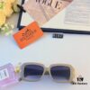 6931ae8bccd8ab3d7afa2a3d Hermes Korean-style Square Frame Minimalist Fashion Sunglasses for Women, Round Face Driving UV Protection Sun Glasses