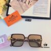 6931ae8dccd8ab3d7afa2a5f Hermes New Large-Frame Trendy Women's Sunglasses, Square Minimalist Korean Style, Face-Slimming UV Protection Driving and Street Photography Sun Glasses
