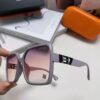 6931ae8fccd8ab3d7afa2a7c Hermes 2024 New Women's Square Oversized Sunglasses Round Face Slimming UV Protection High-End Travel Sun Glasses