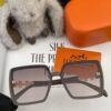 HERMES 2024 Spring New Arrival Original Release Highly Popular Luxury Square Sunglasses Model H1301
