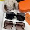 HERMES 2024 Spring New Arrival Original Release Highly Popular Luxury Square Sunglasses Model H1301