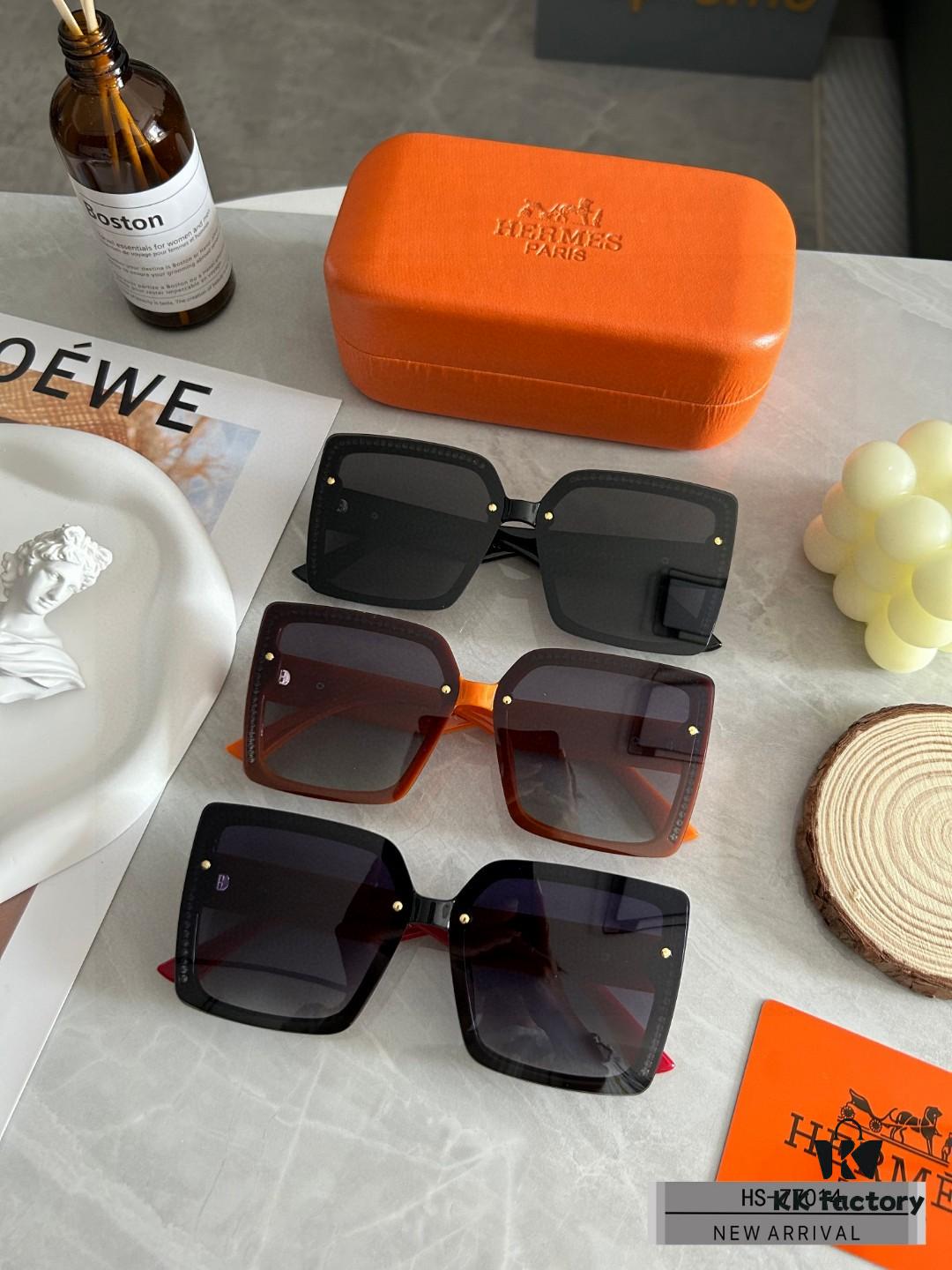 6931ae92ccd8ab3d7afa2a9f Hermès - New Arrival Sunglasses with Polarized Lenses, Lightweight TR90 Frame, UV Protection, Fashionable Design for Travel and Driving, 3 Colors Available