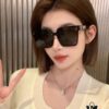 6931ae93ccd8ab3d7afa2aae Hermes Women's Square Retro Sunglasses, Korean Style Ins High-End Fashion, Slimming for Large Faces, Trendy Celebrity Streetwear Sun Protection Glasses