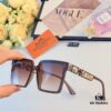6931ae93ccd8ab3d7afa2ab2 Hermes Women's Square Retro Sunglasses, Korean Style Ins High-End Fashion, Slimming for Large Faces, Trendy Celebrity Streetwear Sun Protection Glasses