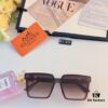 6931ae93ccd8ab3d7afa2ab5 Hermes Women's Square Retro Sunglasses, Korean Style Ins High-End Fashion, Slimming for Large Faces, Trendy Celebrity Streetwear Sun Protection Glasses