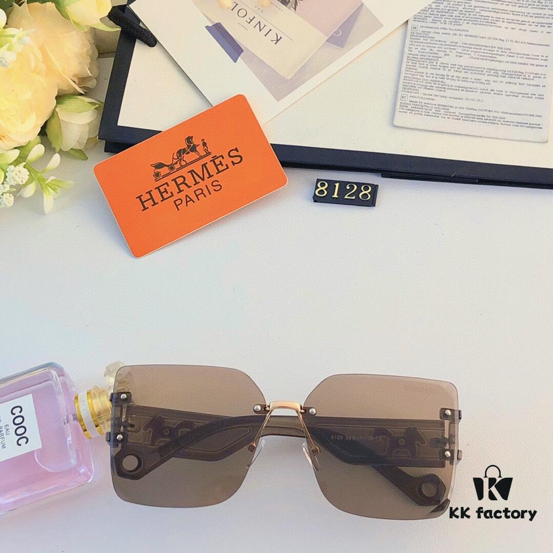 6931ae96ccd8ab3d7afa2ae0 Hermes New Arrival Sunglasses for Women, High-End Fashion UV Protection, Anti-Glare, Instagrammable Driving Sunglasses