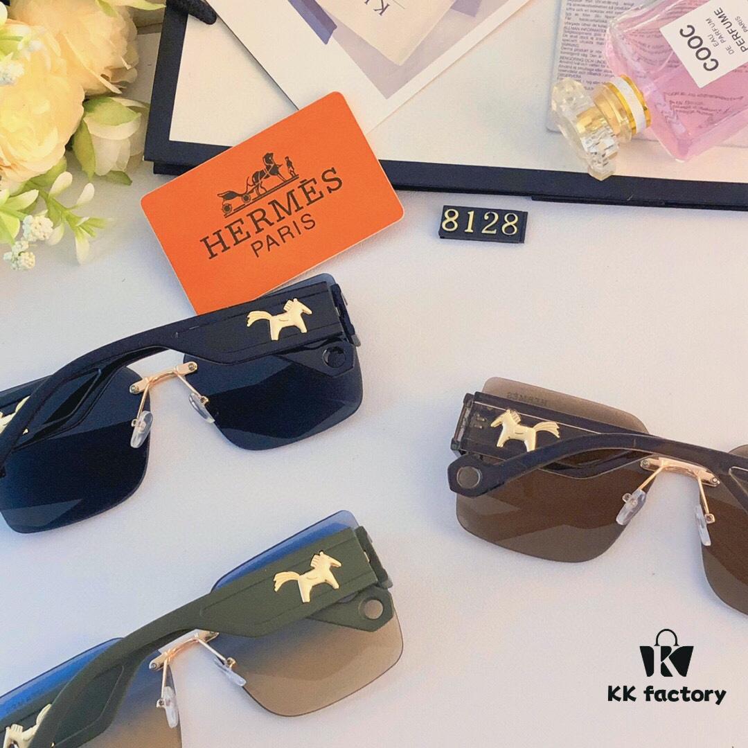 6931ae96ccd8ab3d7afa2ae3 Hermes New Arrival Sunglasses for Women, High-End Fashion UV Protection, Anti-Glare, Instagrammable Driving Sunglasses