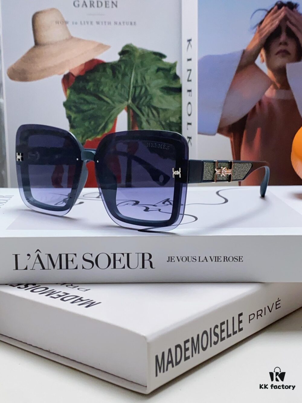 6931ae9bccd8ab3d7afa2b2d HERMES Women's Sunglasses, UV-Protective Oversized Round Frame Sunglasses 2024 New Arrival, Vintage-Inspired Slimming Design for Large Faces, Trendy Influencer Eyewear