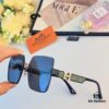 6931ae9eccd8ab3d7afa2b4d Hermes Unframed Square Sunglasses for Women, Slimming Design, 2024 New Arrival UV Protection, Korean Style Influencer Trendy High-End Sun Glasses