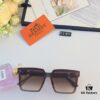 6931aea4ccd8ab3d7afa2ba1 Hermes Women's Square Retro Sunglasses, Korean Style Ins High-End Fashion, Slimming for Large Faces, Stylish Street Snap UV Protection