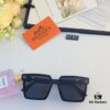 6931aea4ccd8ab3d7afa2ba2 Hermes Women's Square Retro Sunglasses, Korean Style Ins High-End Fashion, Slimming for Large Faces, Stylish Street Snap UV Protection