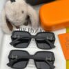HERMES H4290 TR Polarized Series Square Frame Sunglasses - Original Luxury Brand, High-Quality Designer Sun Glasses