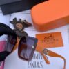 HERMES 2024 Spring New Arrival Original Shipment Popular Luxury Square Sunglasses Model H8998