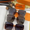 6931aeabccd8ab3d7afa2c0f HERMES 2024 Spring New Arrival Original Release Famous Internet Hit Ultra Popular Blue Classic Luxury Fashion Square Sunglasses High-Quality Authentic Version Model: H1245