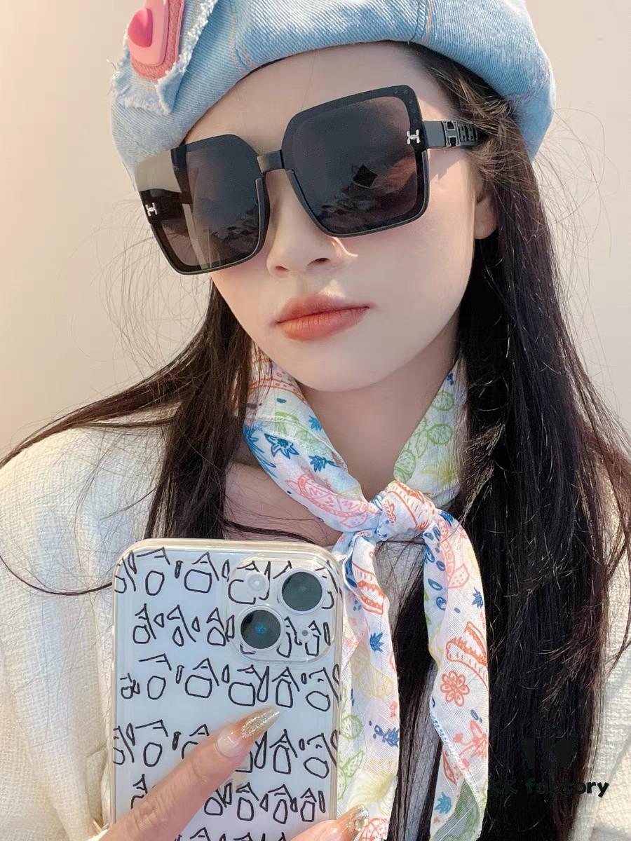 6931aeacccd8ab3d7afa2c18 HERMES 2024 New Arrival Popular Fashion H Sunglasses for Women UV Protection Driver's Glasses Stylish White Sunglasses