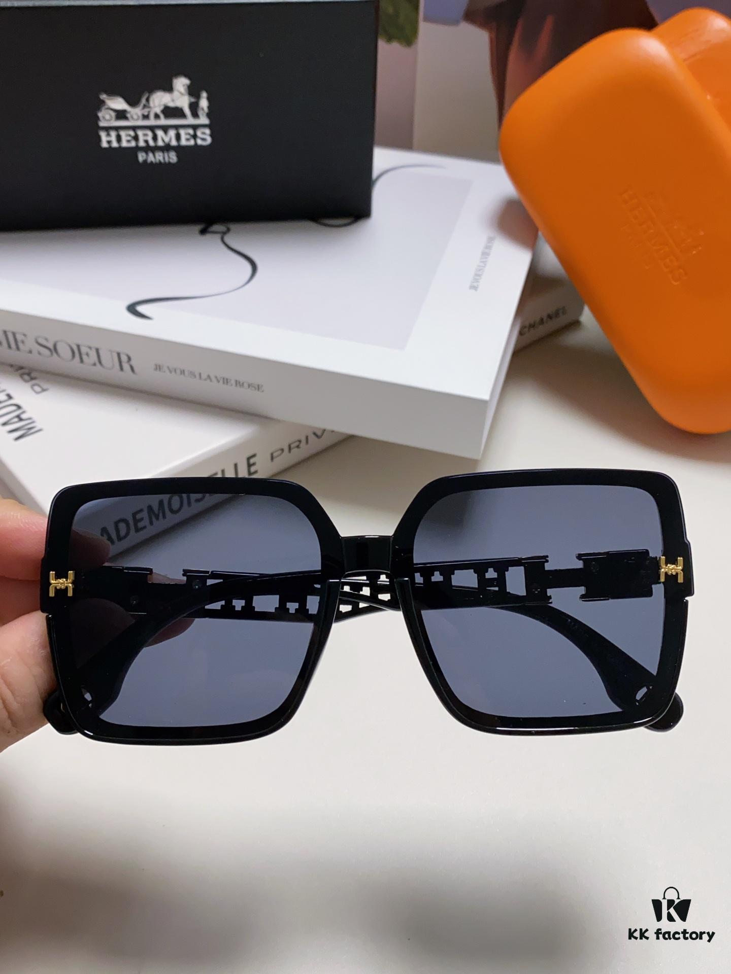 6931aeacccd8ab3d7afa2c1c HERMES 2024 New Arrival Popular Fashion H Sunglasses for Women UV Protection Driver's Glasses Stylish White Sunglasses