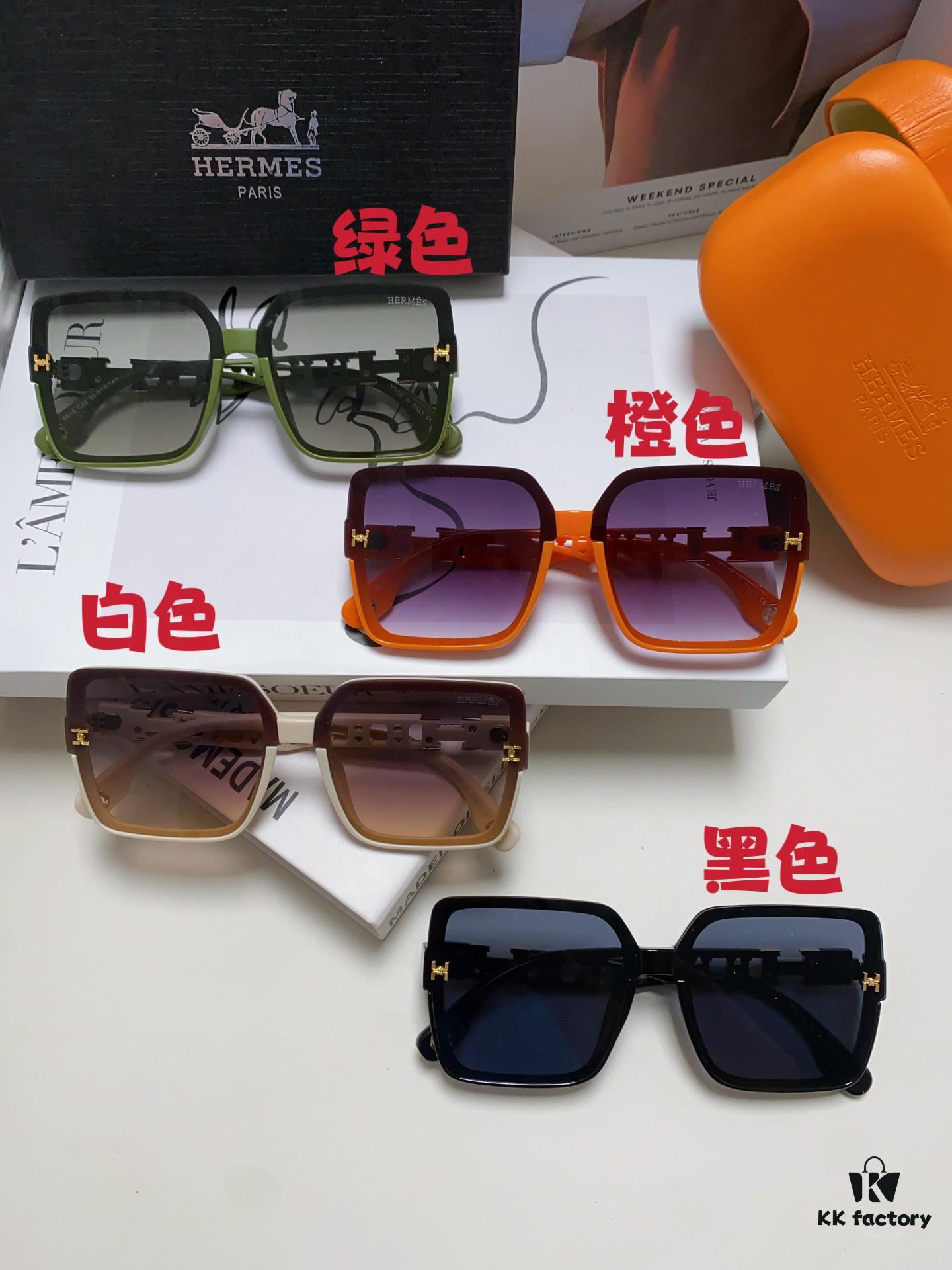 6931aeadccd8ab3d7afa2c22 HERMES 2024 New Arrival Popular Fashion H Sunglasses for Women UV Protection Driver's Glasses Stylish White Sunglasses