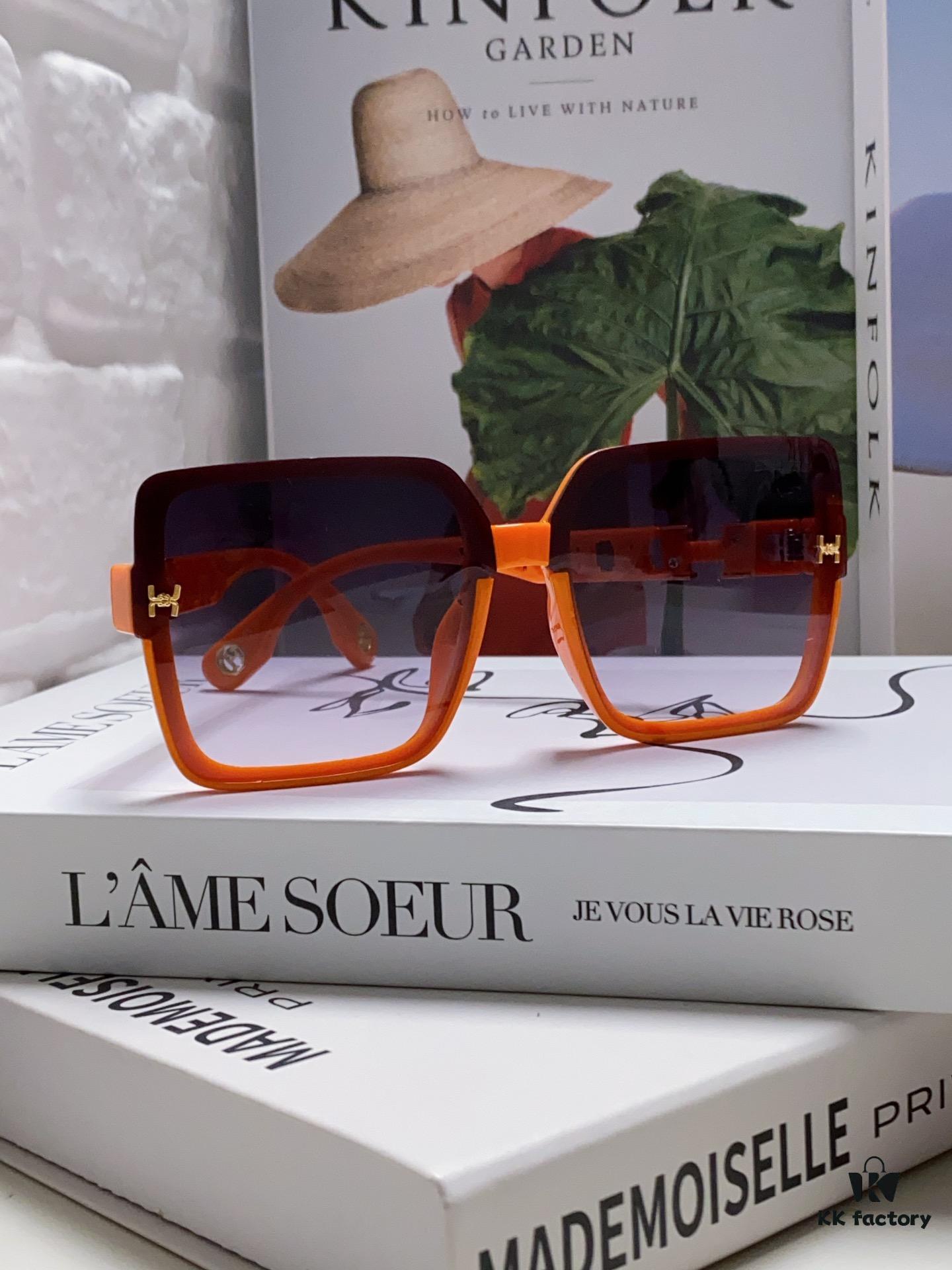 6931aeaeccd8ab3d7afa2c2f HERMES 2024 New Arrival Popular Fashion H Sunglasses for Women, UV Protection Driver's Sunglasses, Trendy White Driving Glasses, Stylish HHH Eyewear