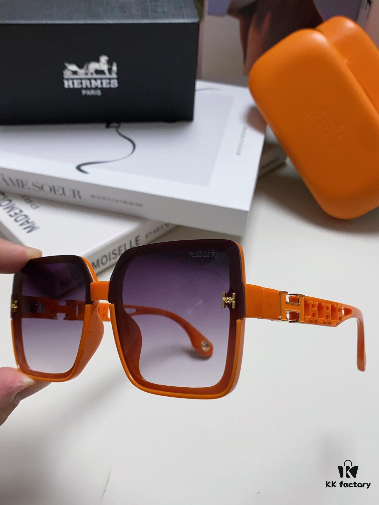 6931aeaeccd8ab3d7afa2c33 HERMES 2024 New Arrival Popular Fashion H Sunglasses for Women, UV Protection Driver's Sunglasses, Trendy White Driving Glasses, Stylish HHH Eyewear