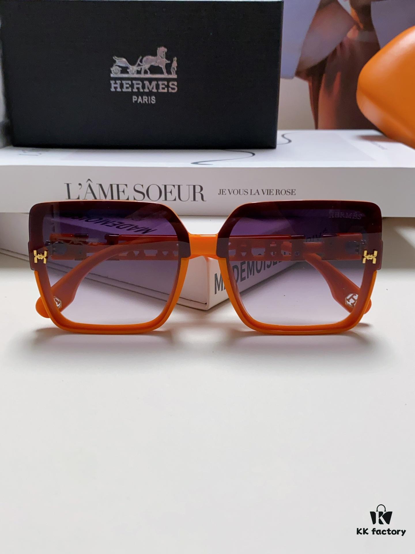 6931aeaeccd8ab3d7afa2c34 HERMES 2024 New Arrival Popular Fashion H Sunglasses for Women, UV Protection Driver's Sunglasses, Trendy White Driving Glasses, Stylish HHH Eyewear
