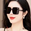 6931aebaccd8ab3d7afa2ce2 HERMES 2024 Spring New Arrival Original Shipment Viral Hit Blue Classic Luxury Global Trend Fashion Square Sunglasses Premium Quality Authentic High-End Logo Model: H1301