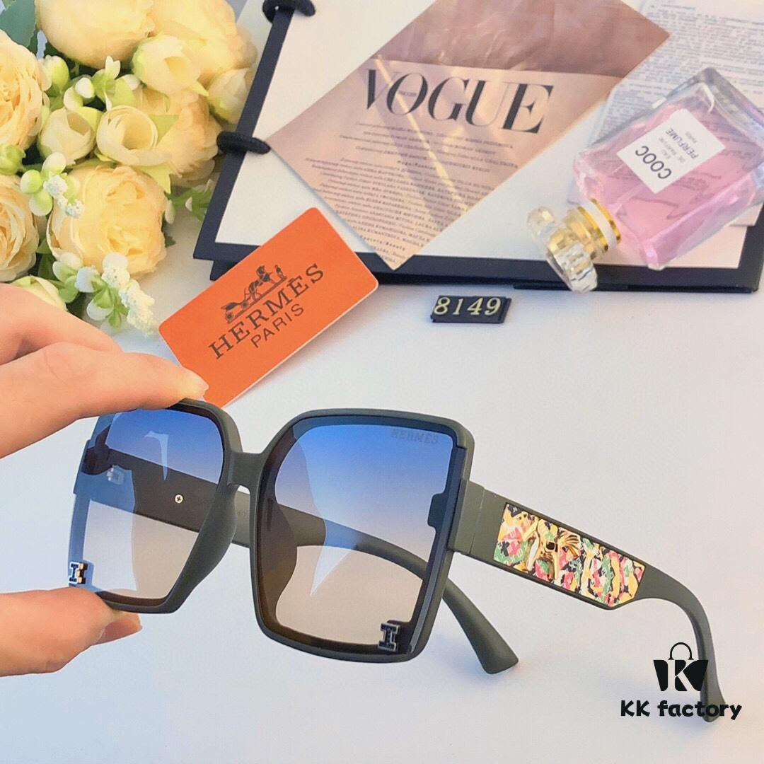 6931aebbccd8ab3d7afa2cee Hermes Fashion Oversized Sunglasses for Women, Stylish UV Protection Sun Glasses