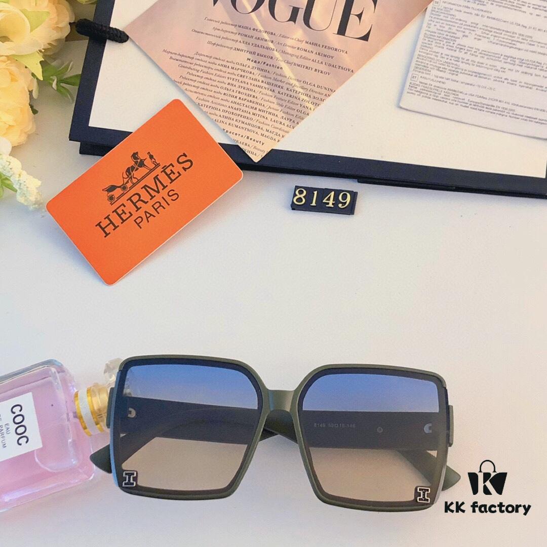6931aebbccd8ab3d7afa2cf1 Hermes Fashion Oversized Sunglasses for Women, Stylish UV Protection Sun Glasses