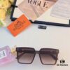 6931aebdccd8ab3d7afa2d04 Hermes Women's Square Retro Sunglasses, Korean Style Ins High-End Fashion, Slimming for Large Faces, Stylish Sun Protection for Street Photography