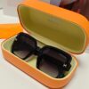 6931aebdccd8ab3d7afa2d0c HERMES Women's Sunglasses UV Protection Oversized Round Frame Vintage Style 2024 New Arrival Fashionable Slimming Sunglasses for Large Faces
