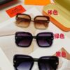 6931aebeccd8ab3d7afa2d0e HERMES Women's Sunglasses UV Protection Oversized Round Frame Vintage Style 2024 New Arrival Fashionable Slimming Sunglasses for Large Faces
