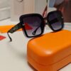 6931aebeccd8ab3d7afa2d14 HERMES Women's Sunglasses, UV-Protective Oversized Round Frames, 2024 New Arrival, Vintage-Inspired Slimming Design, Trendy Glasses for Large Faces