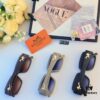 6931aec3ccd8ab3d7afa2d62 Hermes Korean-style Square Frame Minimalist Fashion Sunglasses for Women, Round Face UV Protection Driving Sunglasses