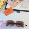6931aec4ccd8ab3d7afa2d68 Hermes Korean-style Square Frame Minimalist Fashion Sunglasses for Women, Round Face UV Protection Driving Sunglasses
